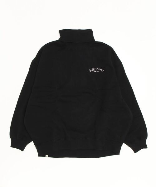 BILLABONG(ビラボン)の「【ムラサキスポーツ別注】BILLABONG/ビラボン ビッグシルエット/オーバーサイズ/無地ワンポイントロゴタートルネックスウェット BC014-009(スウェット・レディース・ホワイト/ブラック/イエロー/ブルー・M/L)」の15枚目の写真