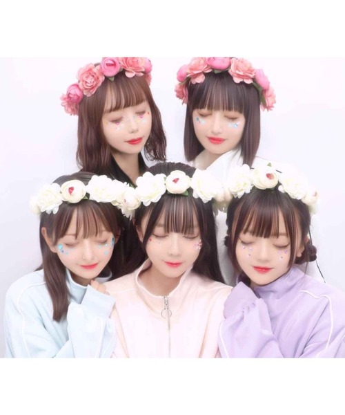 WEGO（ウィゴー）の「WEGO/【セットアップ対応商品】カラージャージ（ジャージ・レディース・ホワイト/ブラック/パープル/サックスブルー/ライトピンク・FREE）」の21枚目の写真