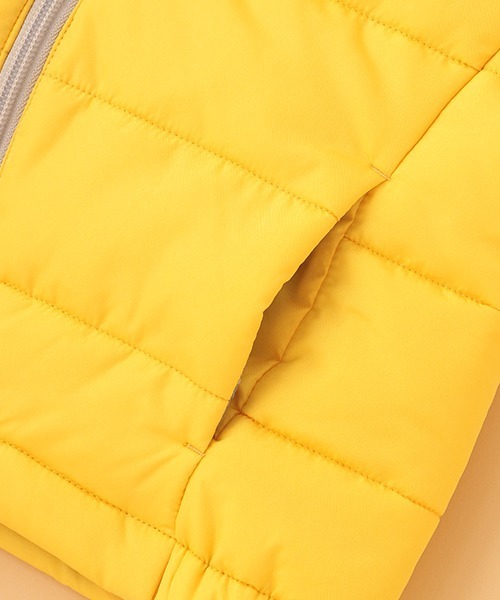 kladskap（クレードスコープ）の「乗り物バイカラー中わたベスト（ベスト・キッズ・マスタード/ブルー・130cm/120cm/90cm/110cm/100cm）」の7枚目の写真