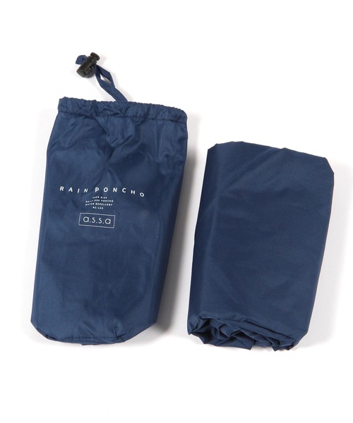GLOBAL WORK（グローバルワーク）の「UVカット／レインポンチョ/167008（レインコート/ポンチョ・レディース・ベージュ/ネイビー/グリーン・FREE）」の15枚目の写真