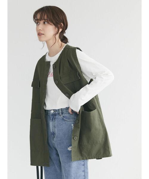 Green Parks(グリーンパークス)の「コンパクトロゴTEE(Tシャツ/カットソー・レディース・ピンク/グリーン・FREE)」の18枚目の写真