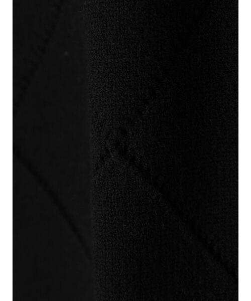 CRAFT STANDARD BOUTIQUE（クラフトスタンダードブティック）の「ダイヤ柄ニットベスト（ベスト・レディース・テラコッタ/アイボリー/ブラック・FREE）」の18枚目の写真