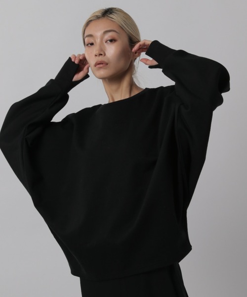OFAKIND(オフアカインド)の「OFAKIND / ドルマントレーナー(Tシャツ/カットソー・レディース・ブラック/グリーン/サンドグレー・FREE)」の2枚目の写真