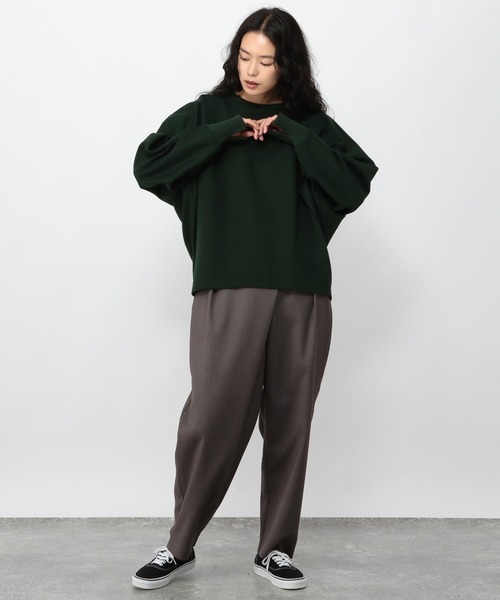 OFAKIND(オフアカインド)の「OFAKIND / ドルマントレーナー(Tシャツ/カットソー・レディース・ブラック/グリーン/サンドグレー・FREE)」の21枚目の写真