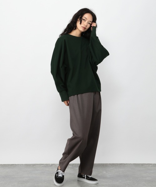 OFAKIND(オフアカインド)の「OFAKIND / ドルマントレーナー(Tシャツ/カットソー・レディース・ブラック/グリーン/サンドグレー・FREE)」の22枚目の写真