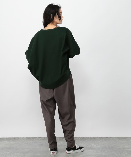 OFAKIND(オフアカインド)の「OFAKIND / ドルマントレーナー(Tシャツ/カットソー・レディース・ブラック/グリーン/サンドグレー・FREE)」の18枚目の写真