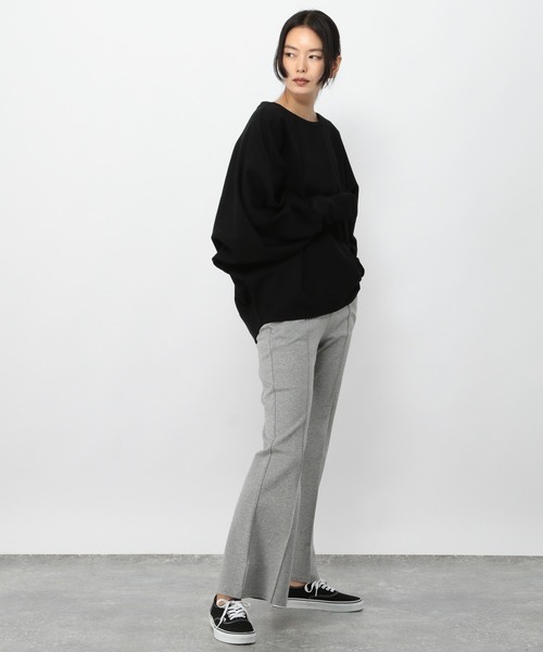 OFAKIND(オフアカインド)の「OFAKIND / ドルマントレーナー(Tシャツ/カットソー・レディース・ブラック/グリーン/サンドグレー・FREE)」の12枚目の写真