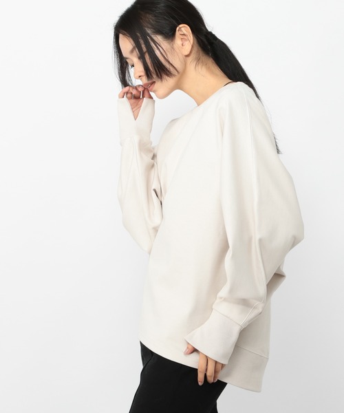 OFAKIND(オフアカインド)の「OFAKIND / ドルマントレーナー(Tシャツ/カットソー・レディース・ブラック/グリーン/サンドグレー・FREE)」の9枚目の写真