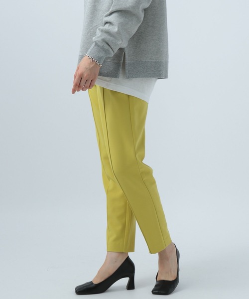 BAYFLOW(ベイフロー)の「カラーストレッチテーパードパンツ(その他パンツ・レディース・イエロー/ピンク/ブラック/グリーン・LARGE/MEDIUM/SMALL)」の20枚目の写真