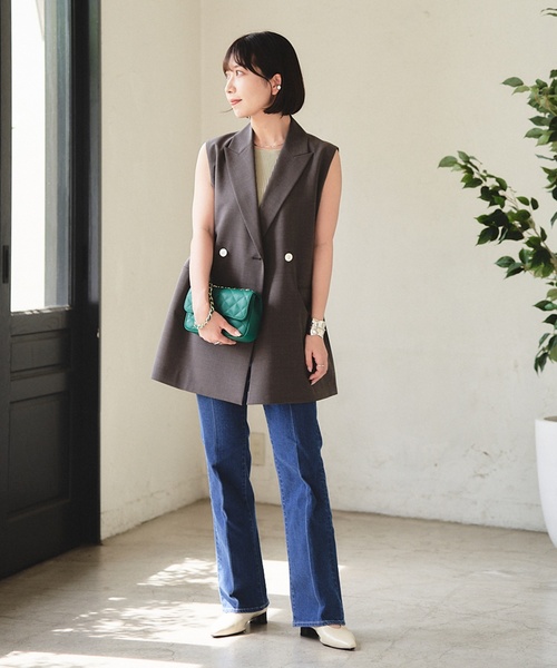 AULENTTI（オウレンティ）の「AULENTTI キルティングチェーンショルダー（ショルダーバッグ・レディース・ブラック/ベージュ/パープル/グリーン/ブラウン・FREE）」の19枚目の写真