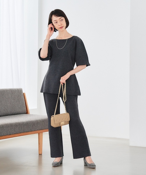 AULENTTI（オウレンティ）の「AULENTTI キルティングチェーンショルダー（ショルダーバッグ・レディース・ブラック/ベージュ/パープル/グリーン/ブラウン・FREE）」の16枚目の写真