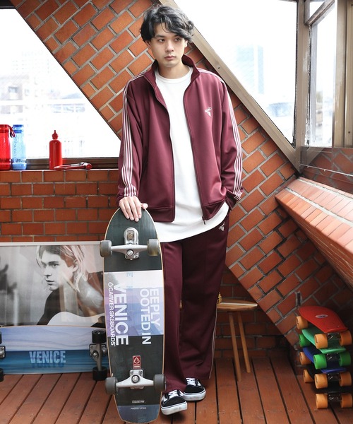 入手困難 KRYclothing JAM 2ライン ジャージ BLACK 地雷 完売レア☪︎ KRYclothing JAM 2ラインジャージ BLACK 取れ 地雷