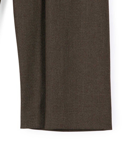 ADAM ET ROPE'(アダムエロペ)の「【PROVOKE】DEFORMATION PANTS(スラックス・レディース・ブラック/ダークブラウン・38)」の10枚目の写真