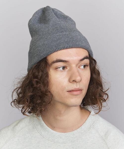 BEAUTY&YOUTH UNITED ARROWS(ビューティーアンドユースユナイテッドアローズ)の「アーミー ワッチ キャップ(ニットキャップ/ビーニー・メンズ・ブラック/ダークグリーン/パープル/グレー・FREE)」の3枚目の写真