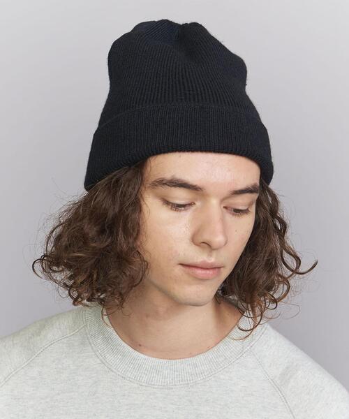 BEAUTY&YOUTH UNITED ARROWS(ビューティーアンドユースユナイテッドアローズ)の「アーミー ワッチ キャップ(ニットキャップ/ビーニー・メンズ・ブラック/ダークグリーン/パープル/グレー・FREE)」の10枚目の写真