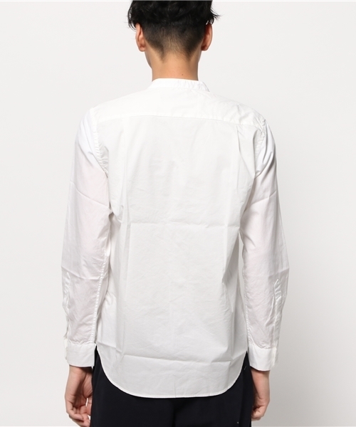 And A（アンドエー）の「バンドカラーシャツ（シャツ/ブラウス・メンズ・ホワイト/グレー/ブルー・40/42）」の10枚目の写真