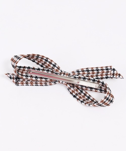 WC（ダブル シー）の「チェックリボンヘアピン（ヘアピン・レディース・ピンク/グリーン/ブラック・FREE）」の12枚目の写真