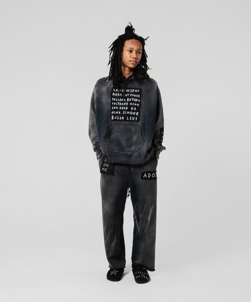 BOW WOW(バウワウ)の「LEVI "FAVORITE THINGS" SWEAT PANTS(スウェットパンツ・メンズ・ブラック・M/L/XL)」の5枚目の写真