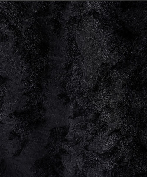 G.O.C(ジーオーシー)の「フリンジ ジャガード ワイド パンツ(スラックス・メンズ・ブラック・MEDIUM/LARGE)」の10枚目の写真