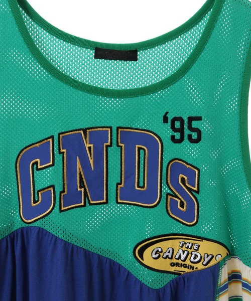 Candy Stripper（キャンディストリッパー）の「CNDS PATCHWORK ワンピース（ワンピース・レディース・パープル/グリーン/ピンク・2）」の13枚目の写真