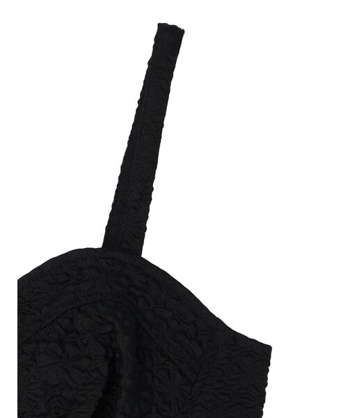 earth music&ecology（アースミュージックアンドエコロジー）の「エンボスフラワービスチェ（ベスト・レディース・ブラック/アイボリー・FREE）」の22枚目の写真