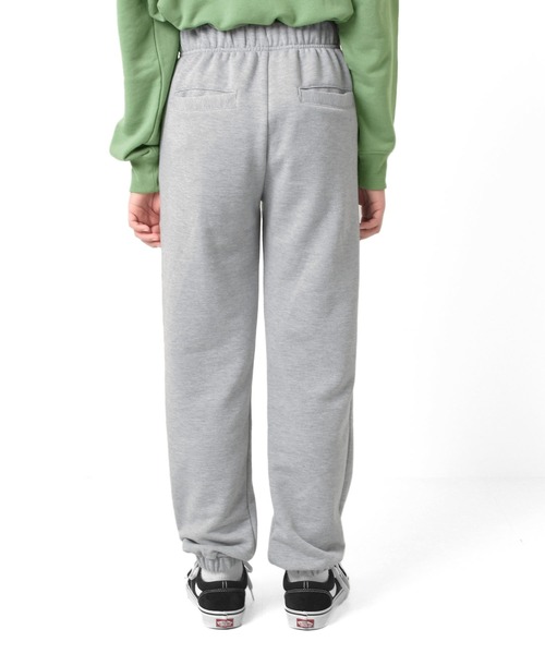 GLAZOS（グラソス）の「[テーパード]裏毛・カレッジプリントパンツ【セットアップ対応】（その他パンツ・キッズ・オートミール/ブラック/グレー・160cm/170cm/150cm/140cm）」の6枚目の写真