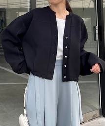 CAPRICIEUX LE'MAGE | ダンボールクロップカーディガン(カーディガン/ボレロ)