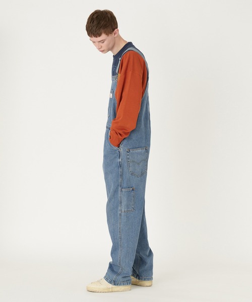 Levi's（リーバイス）の「Levi's/リーバイス オーバーオール ミディアムインディゴ STONEWASH（サロペット/オーバーオール・メンズ・インディゴブルー・L/M/S/XL）」の5枚目の写真