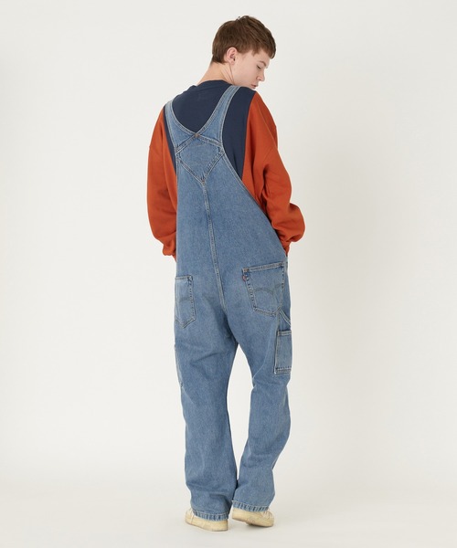 Levi's（リーバイス）の「Levi's/リーバイス オーバーオール ミディアムインディゴ STONEWASH（サロペット/オーバーオール・メンズ・インディゴブルー・L/M/S/XL）」の6枚目の写真