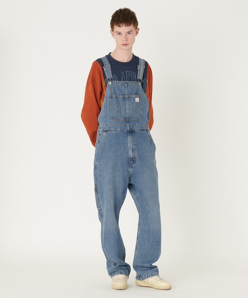 Levi's（リーバイス）の「Levi's/リーバイス オーバーオール ミディアムインディゴ STONEWASH（サロペット/オーバーオール・メンズ・インディゴブルー・L/M/S/XL）」の7枚目の写真