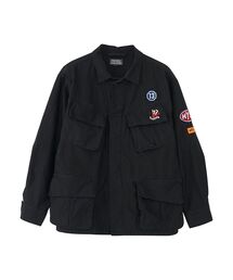 HYSTERIC GLAMOUR | MAIDEN LOGO刺繍 ファティーグジャケット(ブルゾン)