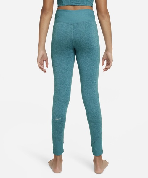NIKE（ナイキ）の「ナイキ ヨガ Dri-FIT ジュニア (ガールズ) レギンス / Nike Yoga Dri-FIT Big Kids' (Girls') Leggings（レギンス/スパッツ・キッズ・グリーン系その他/ブラック・S）」の7枚目の写真