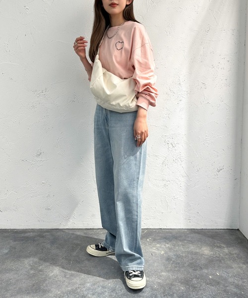 apres jour mignon（アプレジュールミニョン）の「アソートBIGロンT【ZOZOTOWN限定アイテム】（Tシャツ/カットソー・レディース・アイボリー/ブラック/ホワイト系その他2/オフホワイト/ベージュ系その他/ピンク/ホワイト系その他・フリー/X-LARGE）」の17枚目の写真