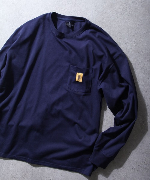 COBMASTER(コブマスター)の「【別注】【COB MASTER】 ロゴポケットロンT/長袖ロングスリーブTシャツ(Tシャツ/カットソー・レディース・ホワイト/グリーン/アッシュ/ブラック/ネイビー・LARGE/MEDIUM)」の5枚目の写真