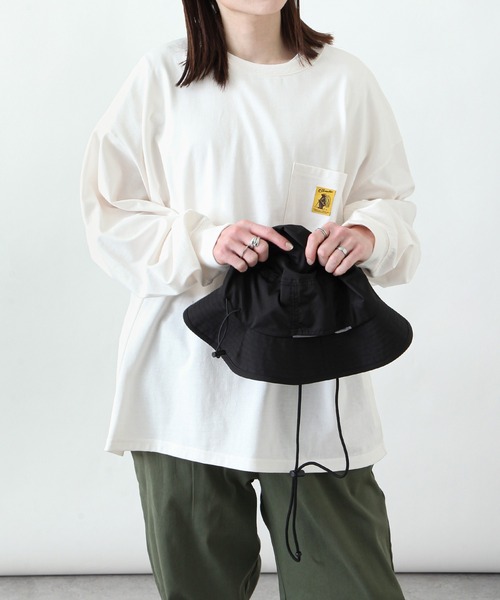 COBMASTER(コブマスター)の「【別注】【COB MASTER】 ロゴポケットロンT/長袖ロングスリーブTシャツ(Tシャツ/カットソー・レディース・ホワイト/グリーン/アッシュ/ブラック/ネイビー・LARGE/MEDIUM)」の14枚目の写真