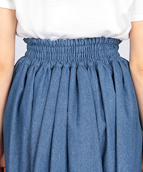 analog lighting(アナログライティング)の「ANALOG LIGHTING(アナログ ライティング) denim evening skirt●(スカート・レディース・ライトブルー・SMALL)」の7枚目の写真