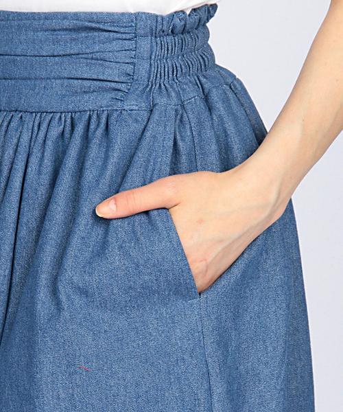 analog lighting(アナログライティング)の「ANALOG LIGHTING(アナログ ライティング) denim evening skirt●(スカート・レディース・ライトブルー・SMALL)」の8枚目の写真