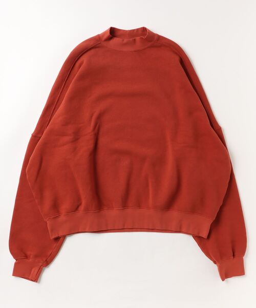 MONITALY/モニタリー Mock Neck Sweatshirt/モックネックスウェットシャツ
