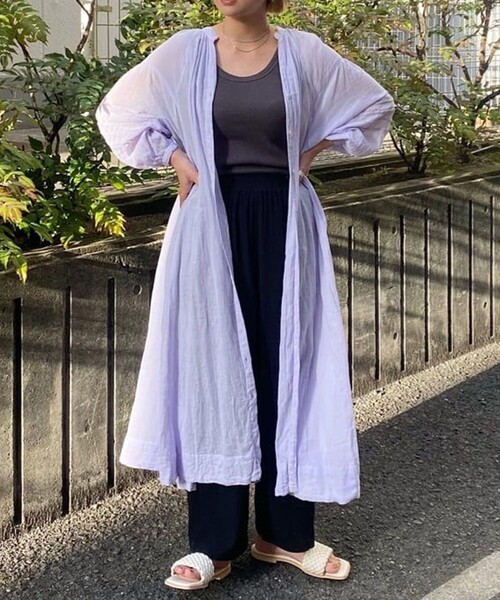 FREAK'S STORE（フリークスストア）の「ワッフルタンクトップ（タンクトップ・レディース・チャコール/ブルー/グリーン/レッド/オフホワイト・ﾌﾘ-）」の8枚目の写真