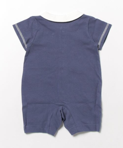 SLAP SLIP BABY（スラップスリップベビー）の「SLAPSLIPBABY/襟付きアニマルくるまプリント半袖ロンパースベビー(60~80cm)（ロンパース・キッズ・ネイビー/ホワイト・60/70/80）」の13枚目の写真