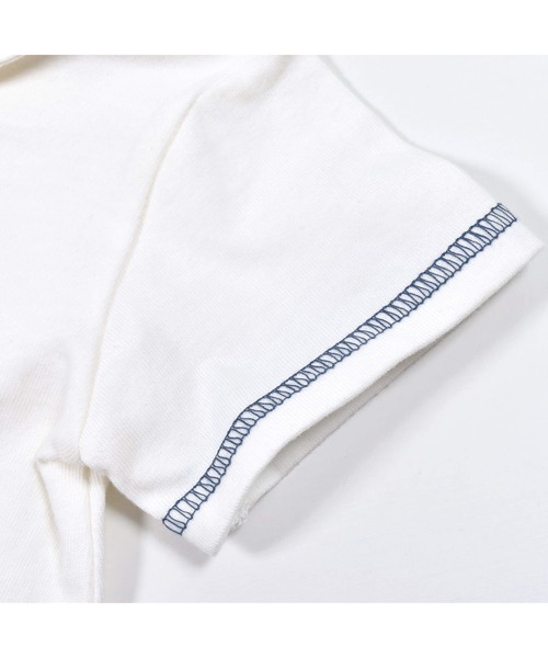 SLAP SLIP BABY（スラップスリップベビー）の「SLAPSLIPBABY/襟付きアニマルくるまプリント半袖ロンパースベビー(60~80cm)（ロンパース・キッズ・ネイビー/ホワイト・60/70/80）」の19枚目の写真