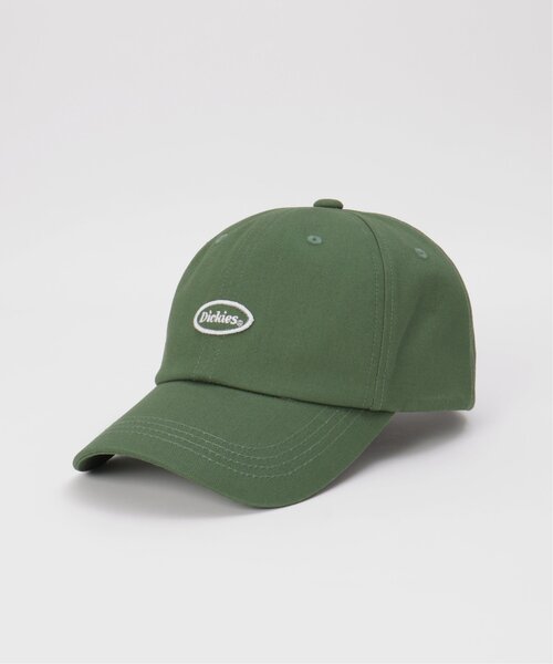 Dickies（ディッキーズ）の「Dickies ディッキーズ ロゴワッペンキャップ（キャップ・メンズ・ベージュ/ブラック/ネイビー/グリーン・FREE）」の3枚目の写真