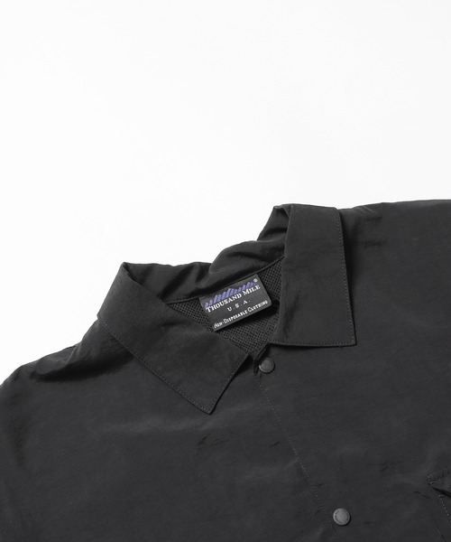 THOUSAND MILE(サウザンドマイル)の「THOUSAND MILE/サウザンドマイル BAGGY FIT H/S SHIRTS シャツ(シャツ/ブラウス・メンズ・ダークベージュ/セージグリーン/ブラック・XL/L/M)」の8枚目の写真