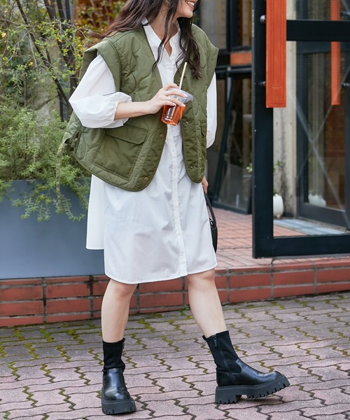 CIAOPANIC TYPY（チャオパニックティピー）の「【WEB限定】マルチウェイギャザーチュニック（その他トップス・レディース・ブラック/ホワイト・ONE SIZE）」の4枚目の写真