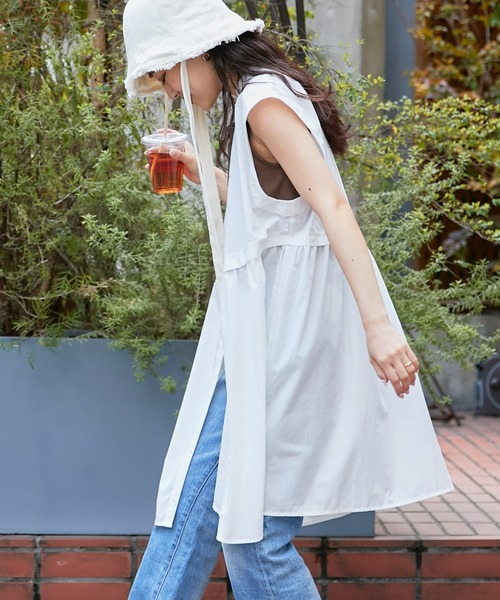 CIAOPANIC TYPY（チャオパニックティピー）の「【WEB限定】マルチウェイギャザーチュニック（その他トップス・レディース・ブラック/ホワイト・ONE SIZE）」の19枚目の写真