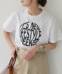 【shemoshelly】WEB限定サークルプリントTシャツ