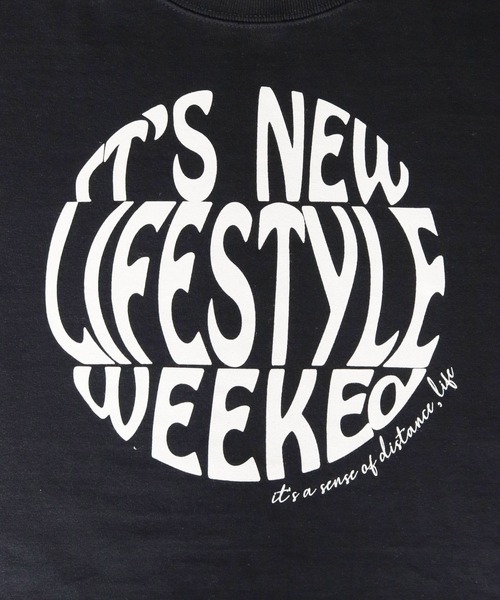 HER CLOSET(ハークローゼット)の「【shemoshelly】WEB限定サークルプリントTシャツ(Tシャツ/カットソー・レディース・ホワイト系その他/オフホワイト/ブラック・S/M/L)」の20枚目の写真