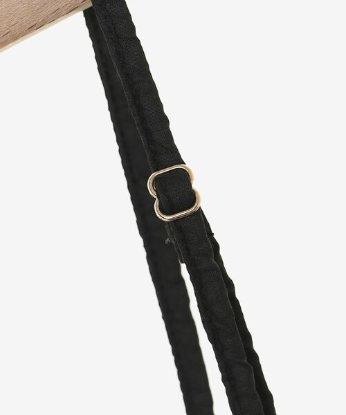 MAJESTIC LEGON(マジェスティックレゴン)の「ジャカードペプラムキャミブラウス(シャツ/ブラウス・レディース・アイボリー/ブラック・MEDIUM)」の14枚目の写真