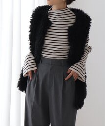 frames RAY CASSIN | プードルファーベスト(ベスト)