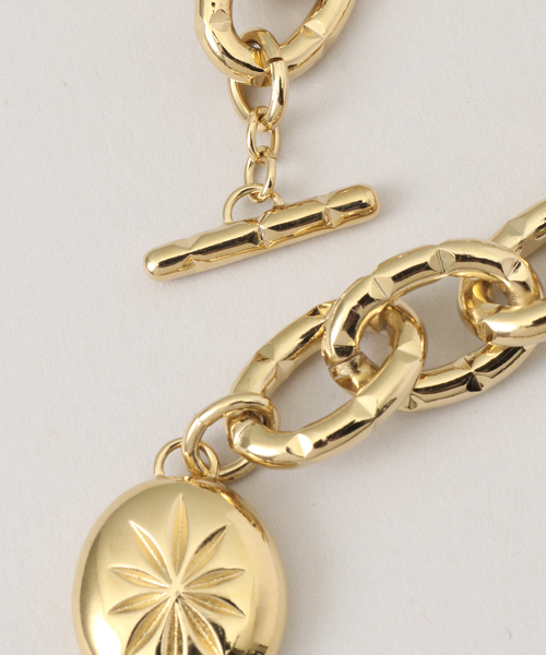 SLOBE IENA(スローブイエナ)の「【LOUISE DAMAS】モチーフフトチェーンブレスレット(ブレスレット・レディース・ゴールド・FREE)」の7枚目の写真